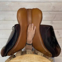 Used Beval LTD Close Contact Saddle 17/M -Horseware Ireland Sales 260 Channel Measurement 19292.1665530702