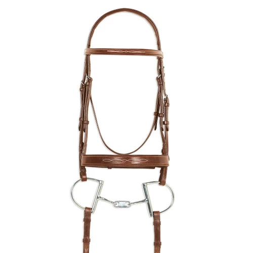 Pessoa PRO Fancy Stitched Wide Bridle 5 Pessoa PRO Fancy Stitched Wide Bridle - Image 5