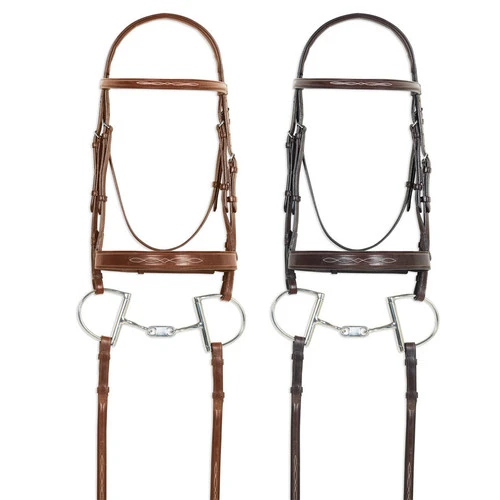 Pessoa PRO Fancy Stitched Wide Bridle 3 Pessoa PRO Fancy Stitched Wide Bridle - Image 3