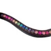 Black Oak Rainbow Sprinkles Curved Browband