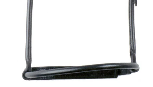 Bobby's English Tack Rolled Noseband Cavesson 2 Bobby's English Tack Rolled Noseband Cavesson - Image 2