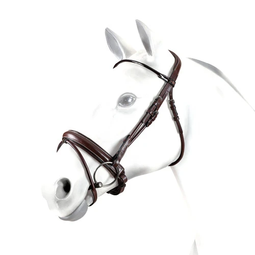 Equipe Roll Snaffle Dressage Bridle 1 Equipe Roll Snaffle Dressage Bridle