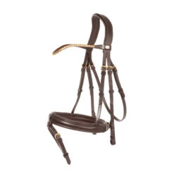 Kavalkade Clinchesse Snaffle Bridle -Horseware Ireland Sales clinchesse bridle brown brass 19042 kavalkade 15205.1607203847
