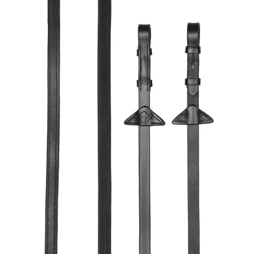 LeMieux Rubber Half-Lined Reins 1 LeMieux Rubber Half-Lined Reins