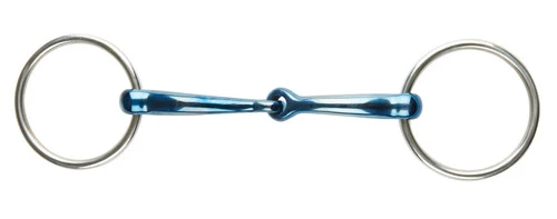 JP Korsteel Blue Steel Jointed Loose Ring Bit 1 JP Korsteel Blue Steel Jointed Loose Ring Bit