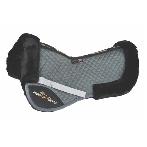 Shires Performance Suede Half Pad 4 Shires Performance Suede Half Pad - Image 4