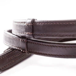 Kavalkade Rolled Softleather Reins With Stops -Horseware Ireland Sales rolled softleather rein brown stop 22205 04 kavalkade 70887.1680907656
