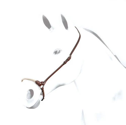 Equipe Rawhide Nose Drop Noseband 1 Equipe Rawhide Nose Drop Noseband