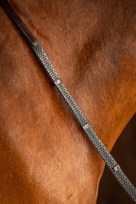 LeMieux Soft Rubber Reins With Stops 2 LeMieux Soft Rubber Reins With Stops - Image 2