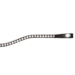 Kavalkade Splendid Curved Browband 8 Kavalkade Splendid Curved Browband -Horseware Ireland Sales splendid browband black white end 20227 kavalkade 71620.1607125090