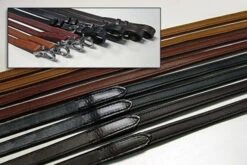 Stubben Soft Calfskin Reins - Snap, Buckle, Or Hook-Stud Ends