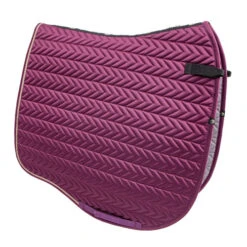 Toklat Tango Chevron Dressage Pad -Horseware Ireland Sales tango chevron drsg aubergine 25 0933 AU toklat 92972.1677368770