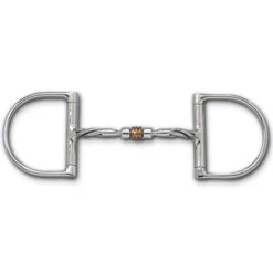Myler Twisted Copper Roller Comfort Snaffle Dee - MB 03T - Level 1