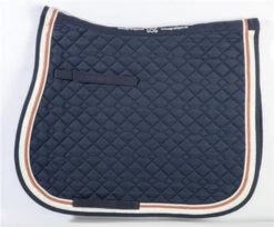 USG All Purpose/Close Contact Square Pad -Horseware Ireland Sales usg ap pad navy orange white 10708.1589057202