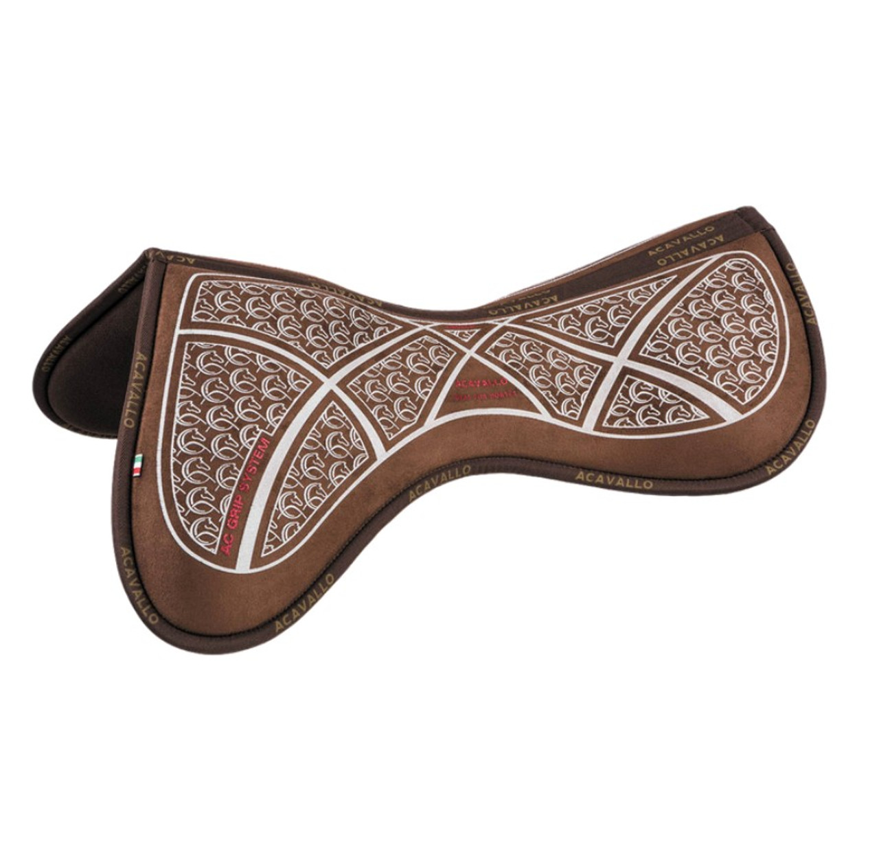 Front Page -Horseware Ireland Sales acavallo close contact grip system memory foam pad brown 61836